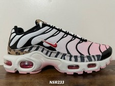 NIKE WMNS AIR MAX PLUS ANIMAL INSTINCT LEOPARD ROSA TENUE DZ4842-600 TAGLIA 6,5 NUOVA