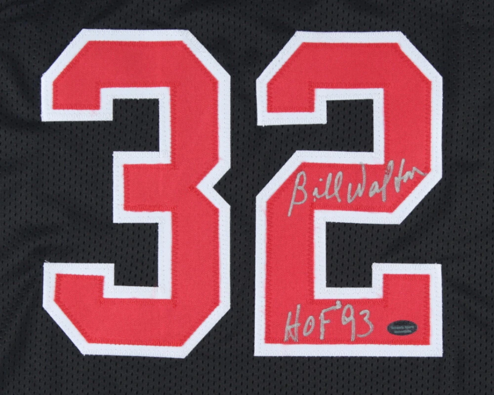 Bill Walton Signed Portland Trail Blazers Jersey (Schwartz COA) NBA Ha – Super Sports Center