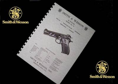 SMITH & WESSON .38 Master Model 52 Owners Manual