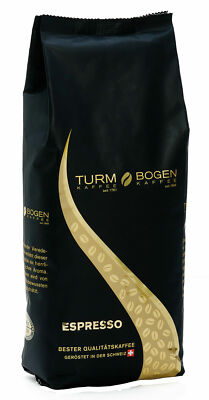 Turm BOGEN KAFFEE Espresso original schweizer Röstung 1 Kg Aromabeutel