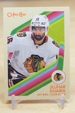 2023-24 O-Pee-Chee Retro Base #499 Jujhar Khaira - Chicago Blackhawks