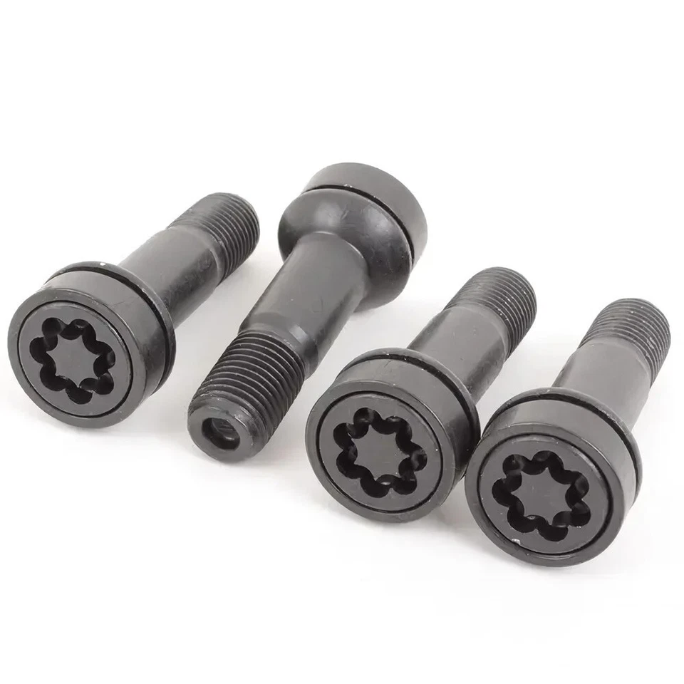 4pcs Mercedes-Benz AMG OEM M14 X 1.5 Anti-Theft Kit Lockable Wheel Bolt Lock Set - Image 3 of 4
