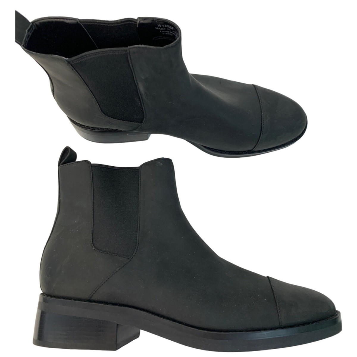 Womens Cole Haan Grand Mara Black Waterproof Chelsea Boots Size 10B 7502  Nubuck