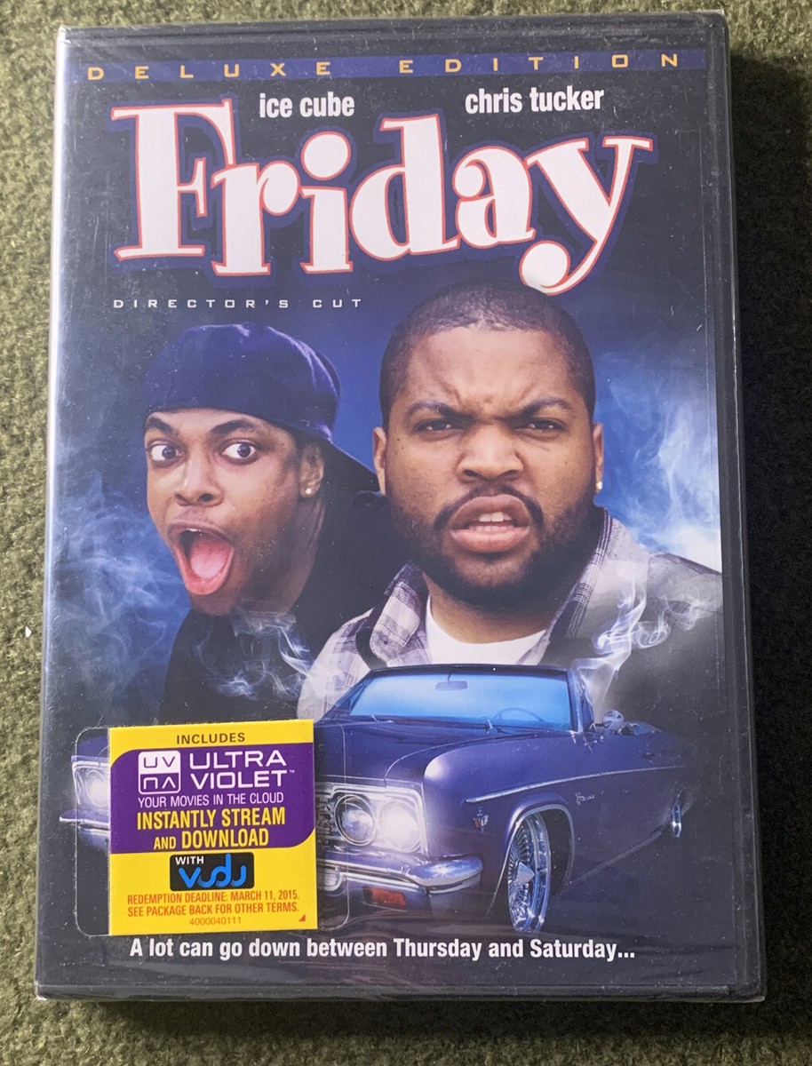 Friday DVD The Movie 1995 Ice Cube Chris Tucker Deluxe Edition for