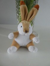 SMALL SOFT CUTE BUNNY/RABBIT/BUNNIE TOY 16CM FROM EAR TO TOE GREAT FOR EASTER