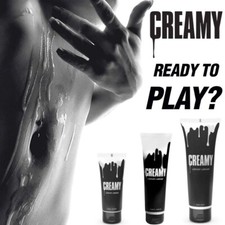 Cremoso Semen Lubricante Esperma Falso Semen Lubricante Sexo Gel Blanco Crema a Base de Agua Cremoso