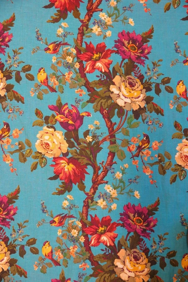 DISEÑO TELA LIBERTY ARTS "Lady Kristina Lino Natural" 6,8 METROS SOMBRILLA LINO Foto 3 de 4