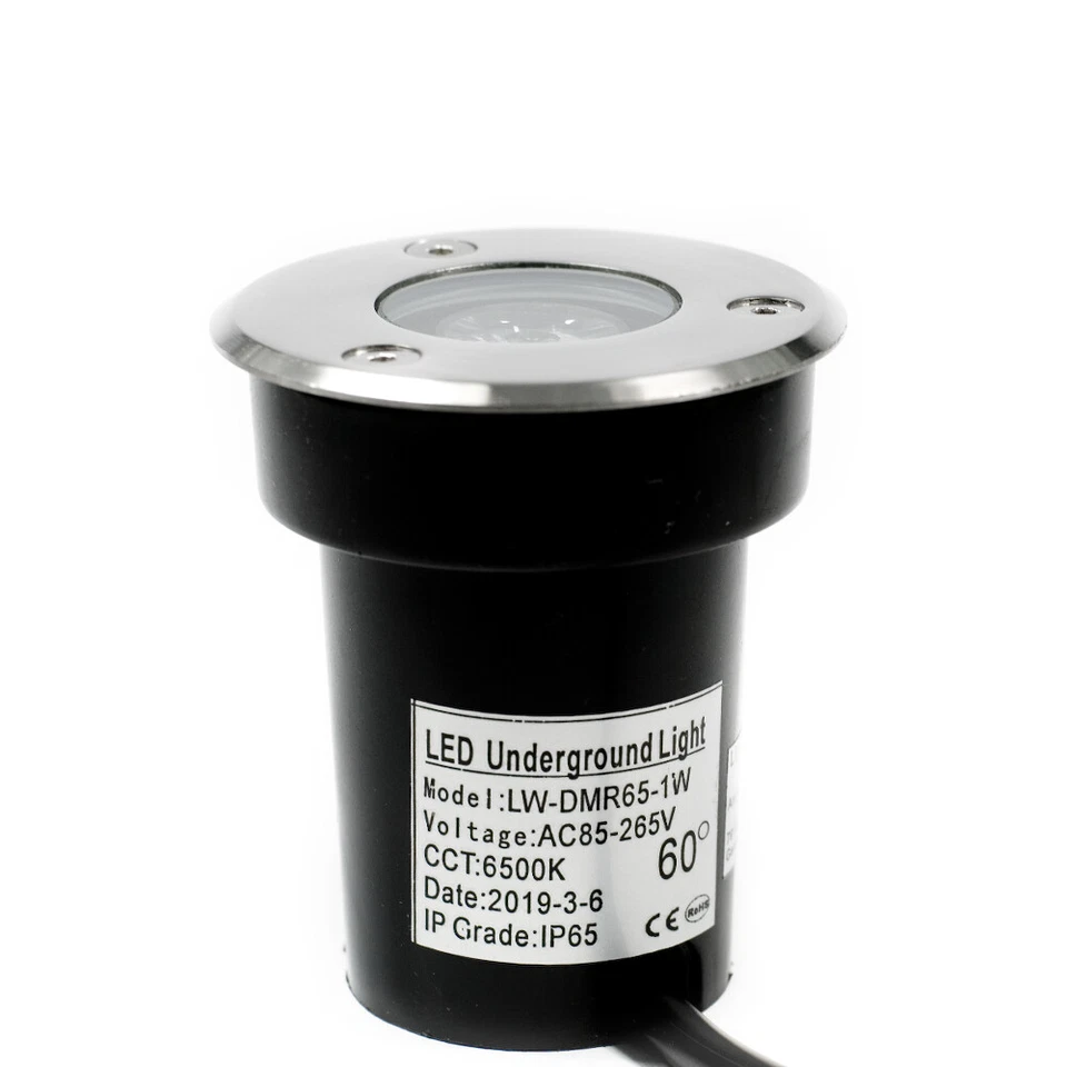 Bodeneinbauleuchte LED Bodeneinbaustrahler Bodenleuchte 230V außen 3er SET - Bild 4 von 4