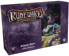 RuneWars Miniatures Game: Waiqar Ankaur Maro Hero Expansion FFGRWM11 Rune Wars