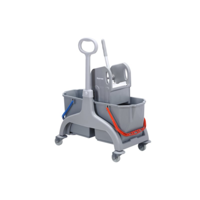 Carrello Professionale Per Le Pulizie Nick Grigio 15lt Con Strizzatore Dry - Foto 3