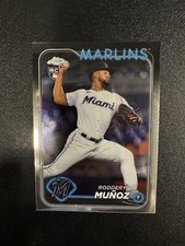 2024 Topps Chrome Update #USC164 Roddery Munoz Miami Marlins RC