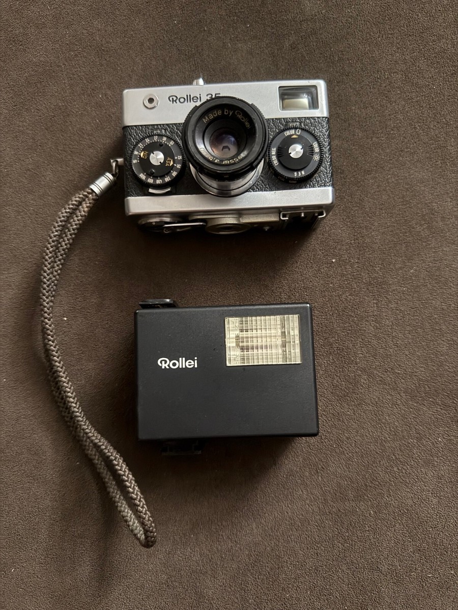 Vintage Rollei 35 Film Camera with Flash-PLEASE READ | eBay
