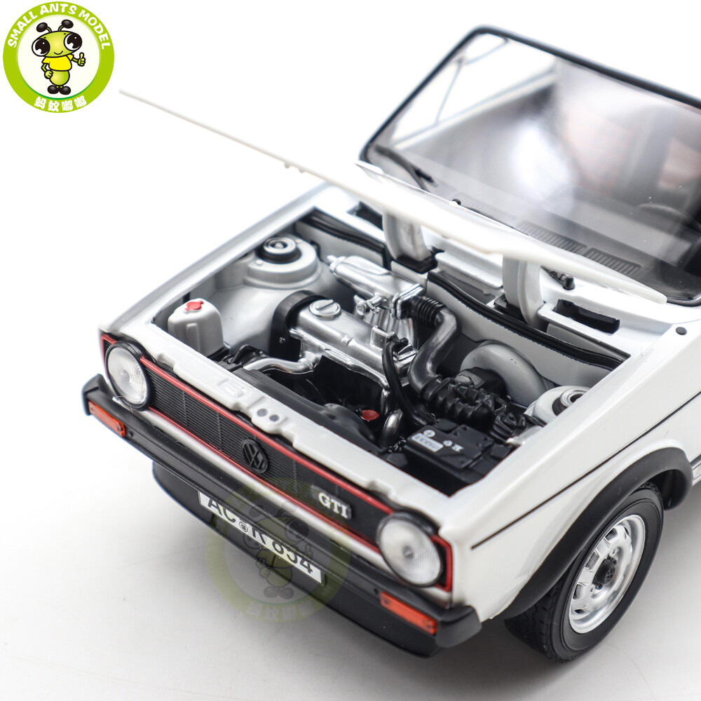 1/18 Norev 188484 VW Volkswagen Golf GTI 1976 White Diecast Model