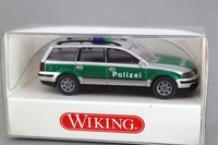 Wiking H0 1:87 Modellauto Vw Passat Variant Polizei Silber 104 21 32 Neu Ovp Nos
