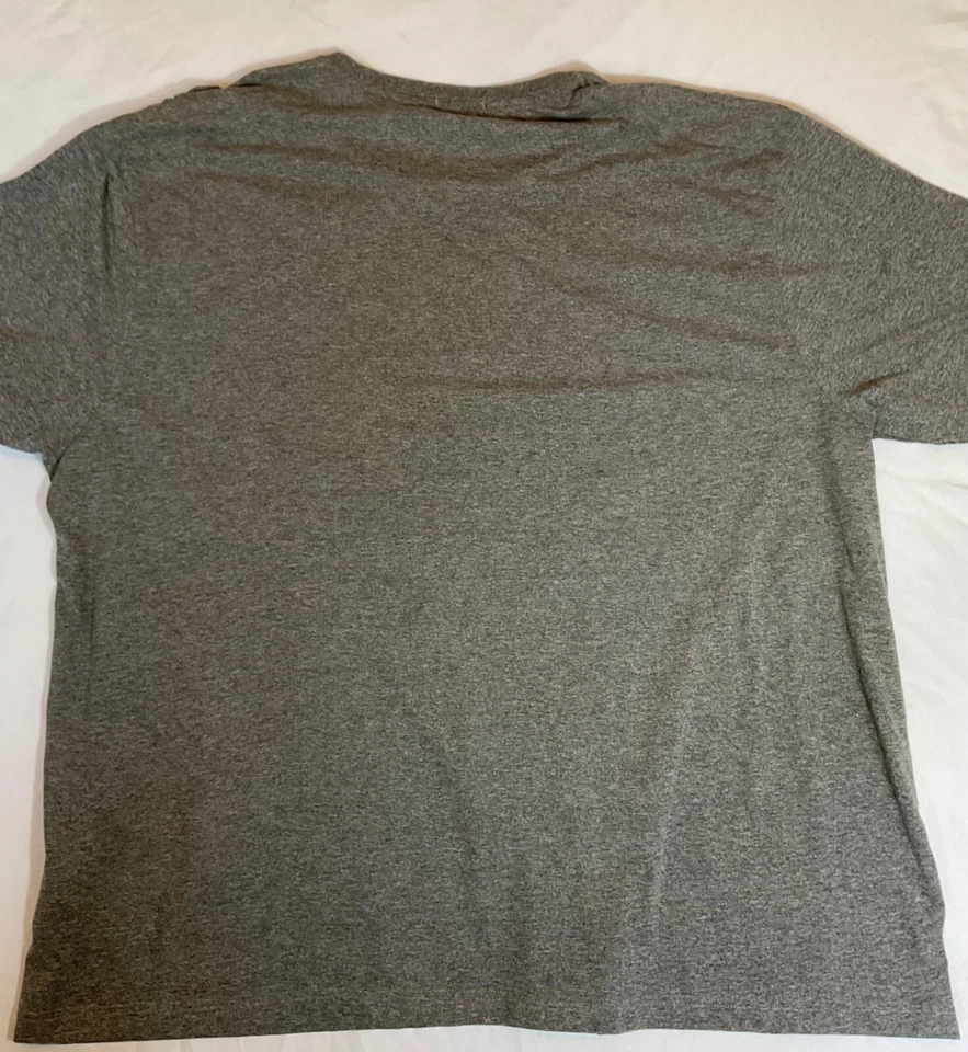 Lions Crest By Eighty Eights Mens 5X Gray V-Neck Short Sleeve T-Shirt - Image 3 of 3