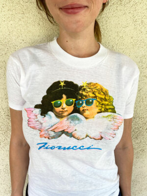 fiorucci vintage angels tee
