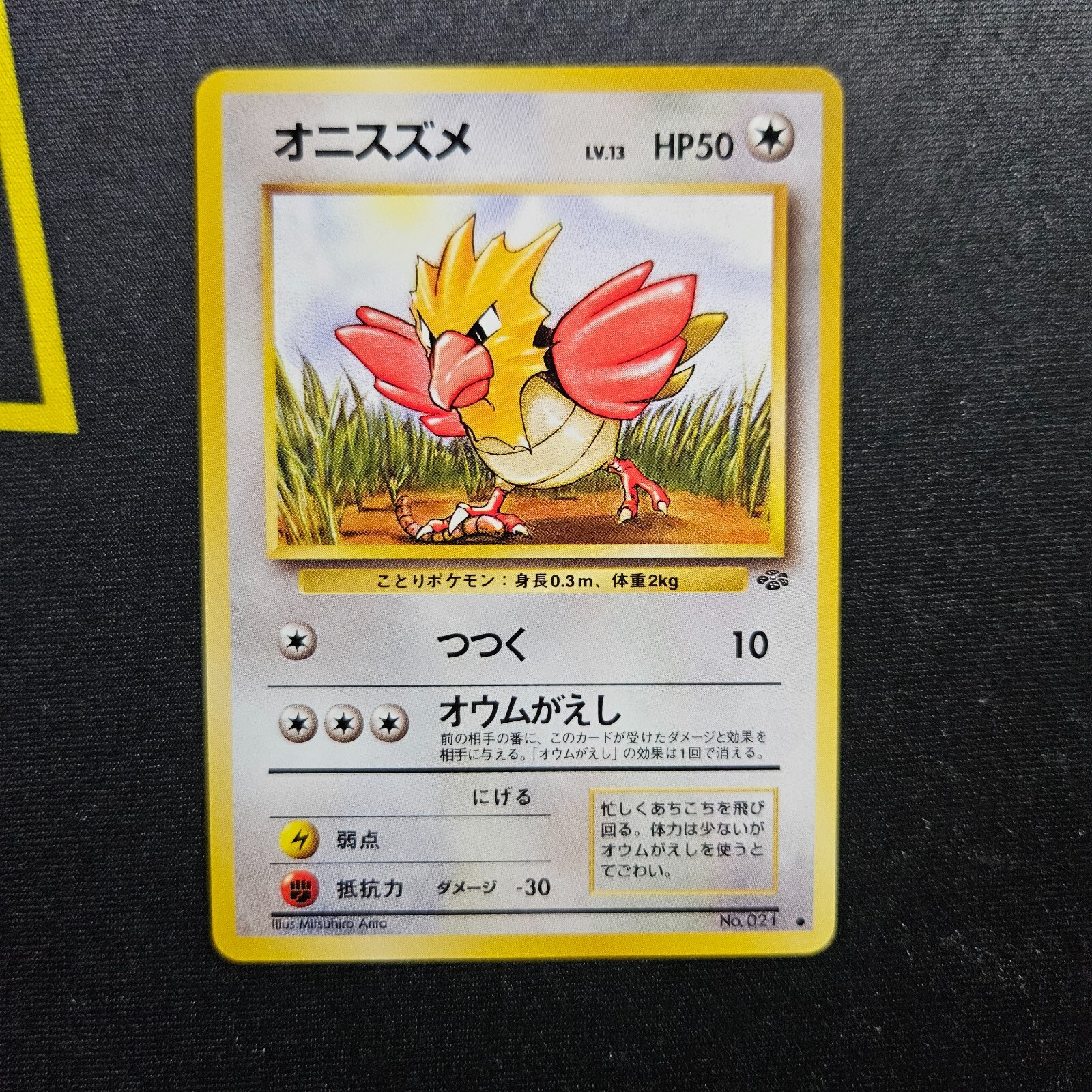 Pokemon Spearow - Jungle Set Common No. 021 JAPANESE 1997