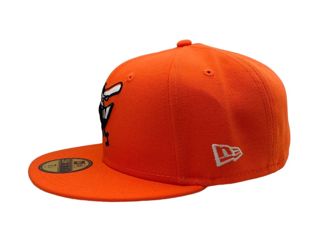 Baltimore Orioles Orange 60th Anniversary New Era 59fifty