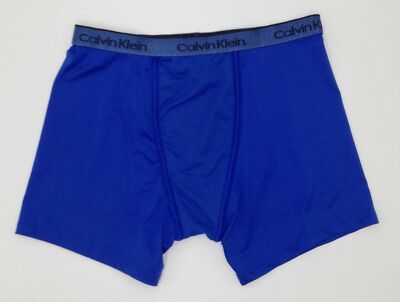 $78 Calvin Klein Boy's Underwear Blue Microfiber Stretch Kids