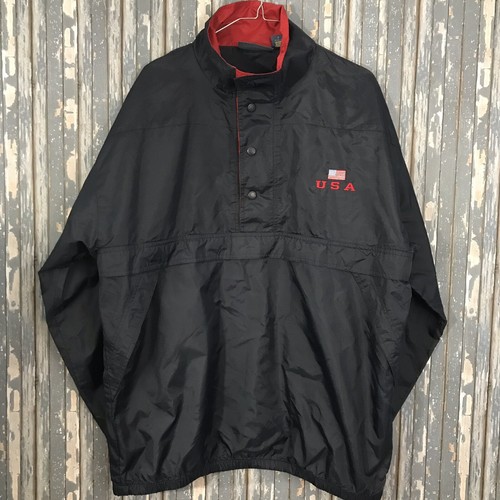 Vtg Harvard Square Nylon Windbreaker 