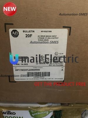 New Allen-Bradley 20F11NC037JA0NNNNN PowerFlex 753 AC Drive