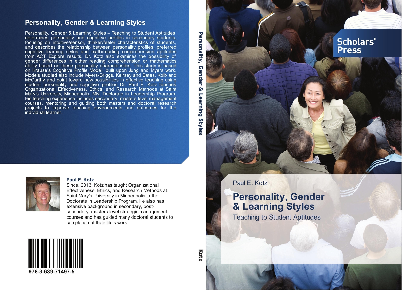 Thumbnail - Paul E. Kotz | Personality, Gender & Learning Styles | Taschenbuch |