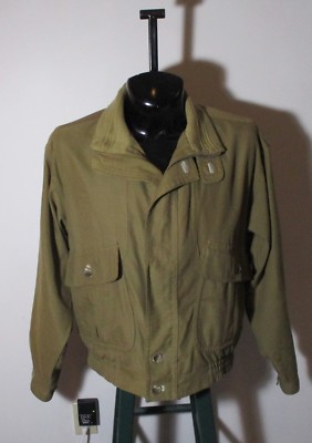 ABERDEEN Collection Taupe Brown Full Zip Jacket Men's Size M