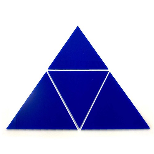 Triangular Tiles - Blue | eBay