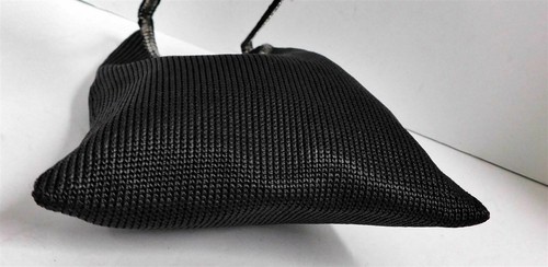 Nancy Bacich Black Silver Mesh Small Shoulder Bag - Picture 6 of 8