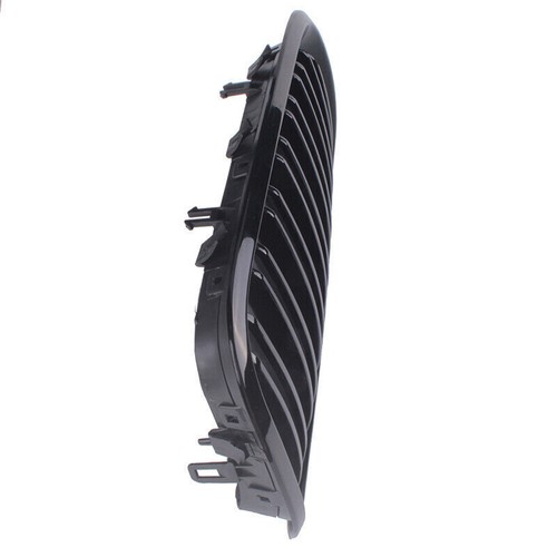 Front Kidney Grill Gloss Black Grille Dual Slats For 2007~2013 BMW E70 E71 X5 X6 - Picture 7 of 9