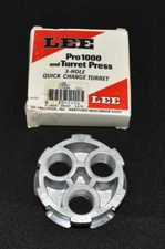 LEE Pro 1000 & Turret Press 3-Hole Quick Change Turret 90497