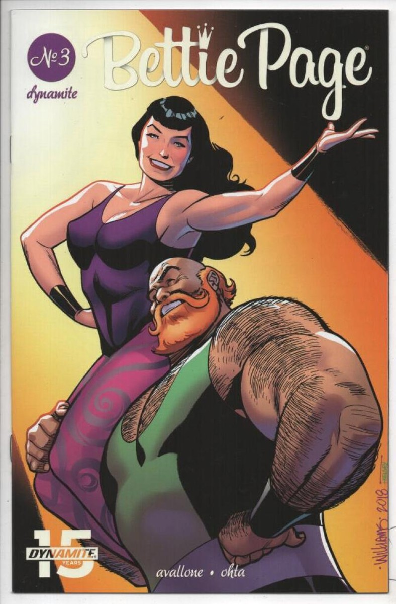 BETTIE PAGE #3 C, NM, Williams, 2018 2019 V2, Betty, more in store