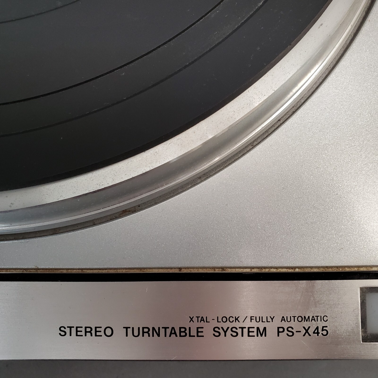 Vintage SONY PSX45 Stereo Turntable System Record Player Tested READ