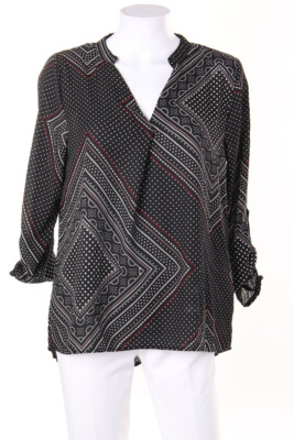 AMISU Blouse Print S black