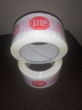 6 ROLLS SECURITY BOX SEALING PACKING TAPE 2"x270' 1.8mil
