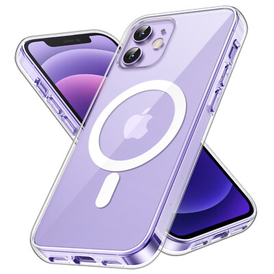 Magnetic Case for iPhone 12/12 Pro Compatible with MagSafe Wireless Charging