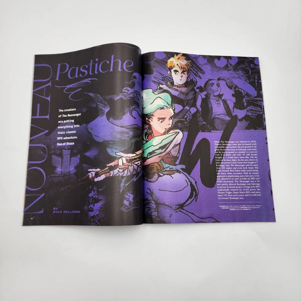 Game Informer Magazine - #354 - Sea Of Stars Foto 4 de 4