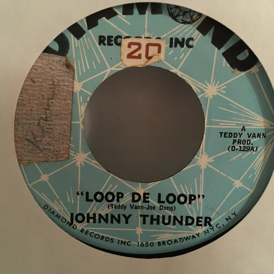 JOHNNY  THUNDER     45  SINGLE , LOOP  DE  LOOP  /  DON,T  BE  ASHAMED  Foto 2 de 2