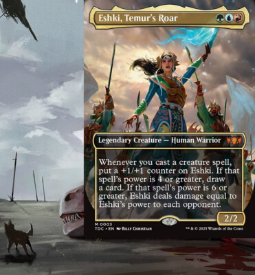 Eshki, Temur's Roar Commander Deck EDH DRAGONS Pre-built MTG Ready-to-Play  Magic | eBay