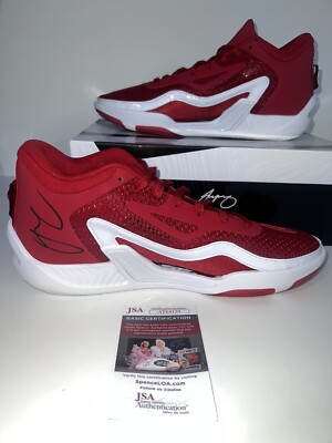 Jayson Tatum autographed Jordan Tatum signed NBA Basketball shoe JSA  COA!