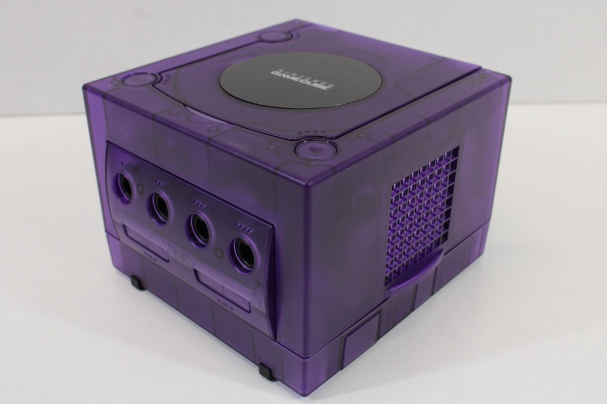 Nintendo GameCube Clear Console Region Switch GC NTSC-U/C & J PLAY