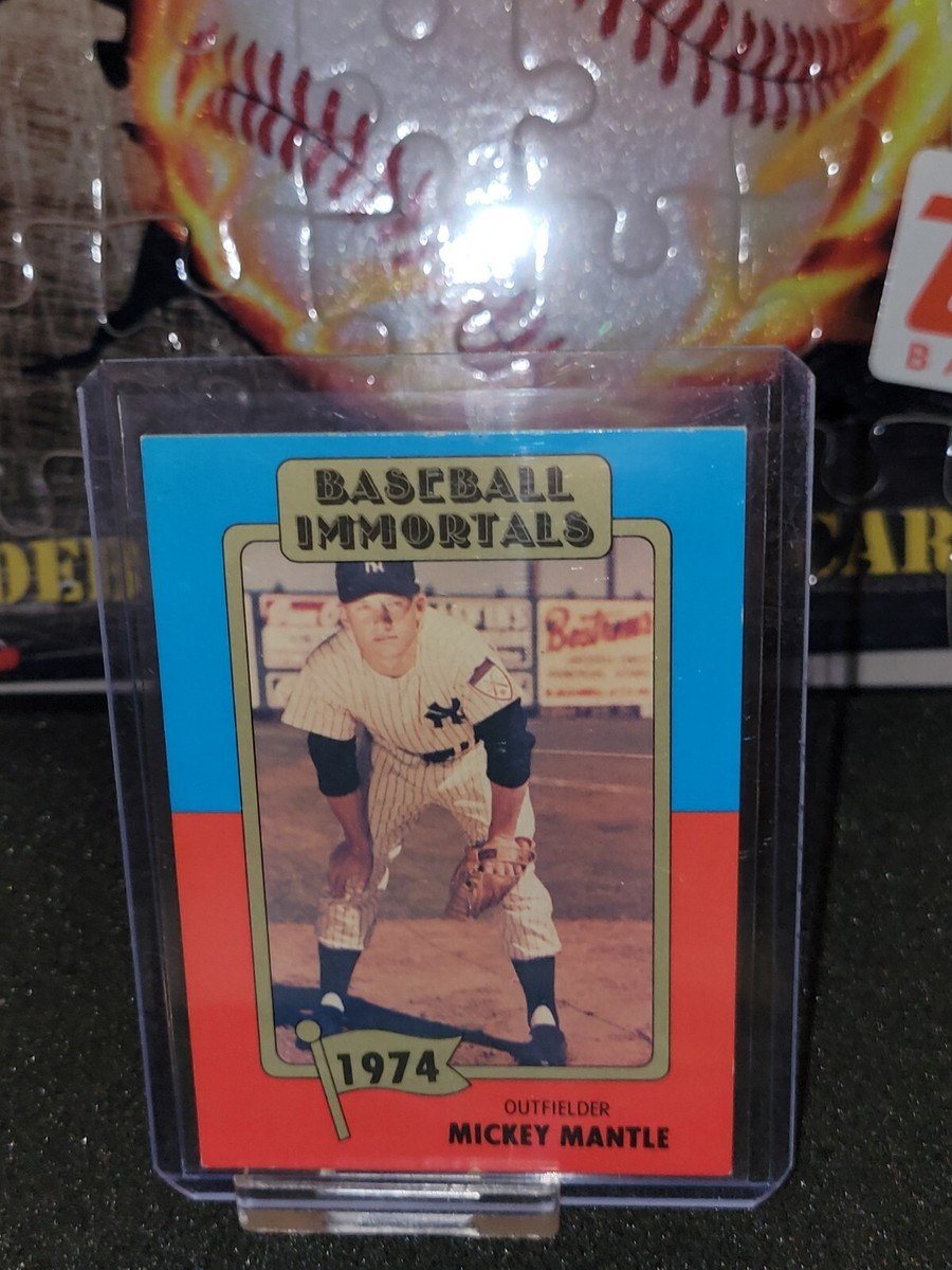 1980 Baseball Immortals Mickey Mantle #145 NY Yankees HOF | eBay