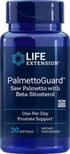 TWO PACK Life Extension PalmettoGuard Prostate Beta-Sitosterol 30gel TAKE OFF $5