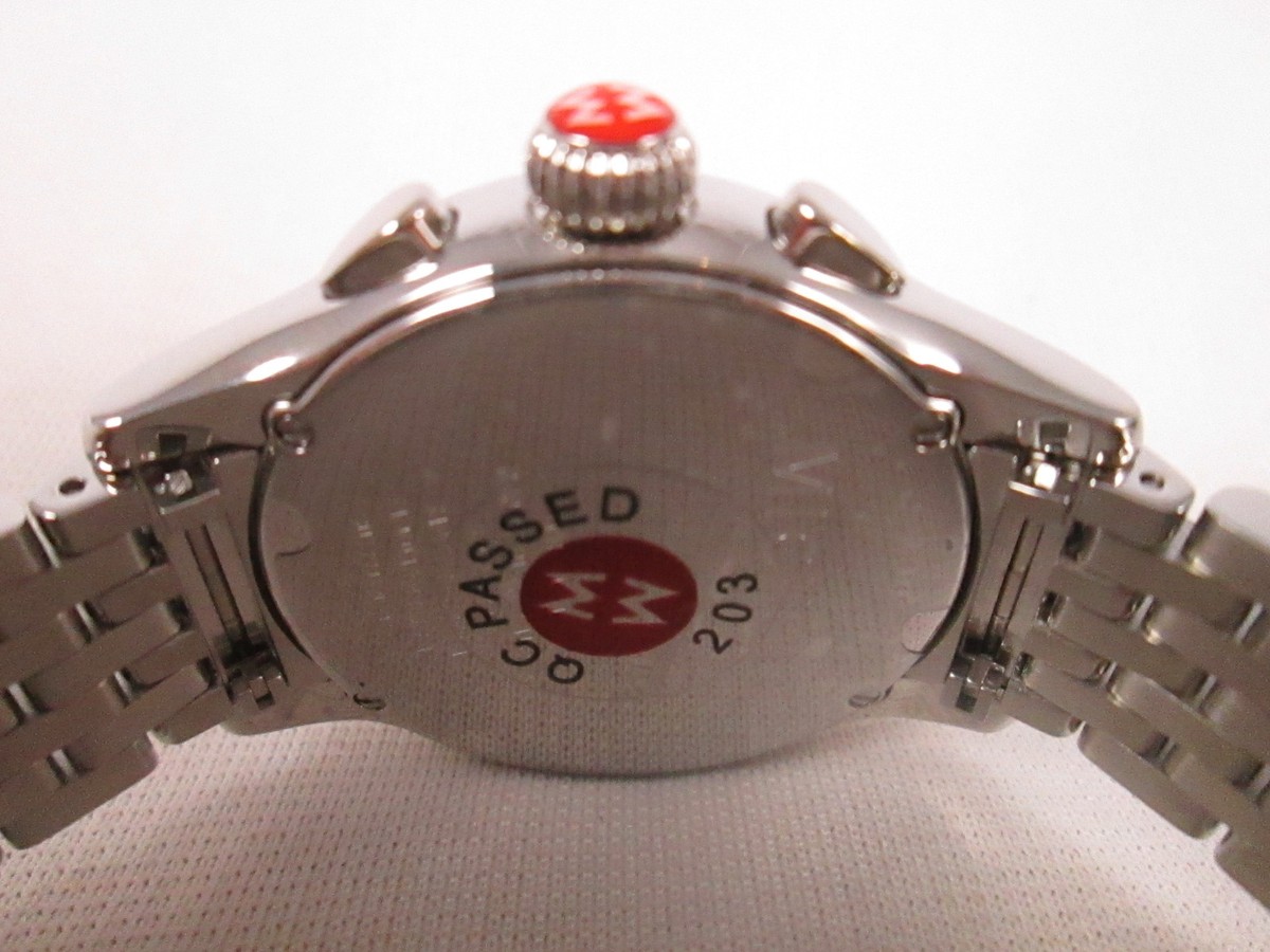 MICHELE WOMEN’S DIAMOND STAINLESS STEEL WATCH JW2 Michele JW2 Watch - MW23A01A1025 | The RealReal main image 2
