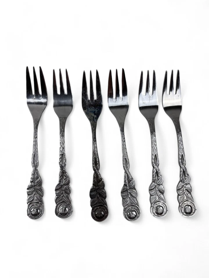 Vintage Kuchenbesteck "Hildesheimer Rose" - 19 Teile - Besteck - Bild 3 von 4