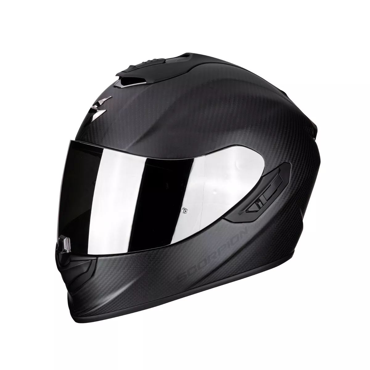 Motorcycle Helmet Scorpion Exo 1400 Carbon Air Solid Carbon Matt Size M