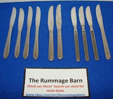 vintage LOT  -- mixed -- TABLEWARE FLATWARE -- SEE Pattern -- table knives knife