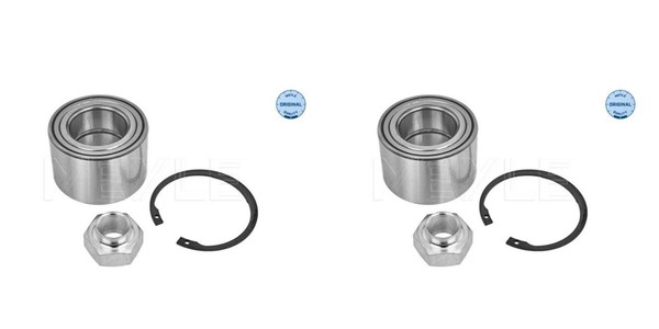 Meyle 2X Radnabe Radlagersatz Vorne FüR Opel Agila (A) Suzuki Celerio Wagon R+-image