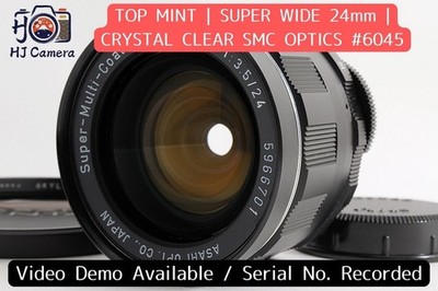 [TOP NEUWERTIG] Pentax Super Multi Coated SMC Takumar 24mm f3.5 MF M42...