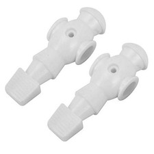 Foosball Replacement Players, Foosball Men 2 PCS, Table Soccer Guys, Plastic
